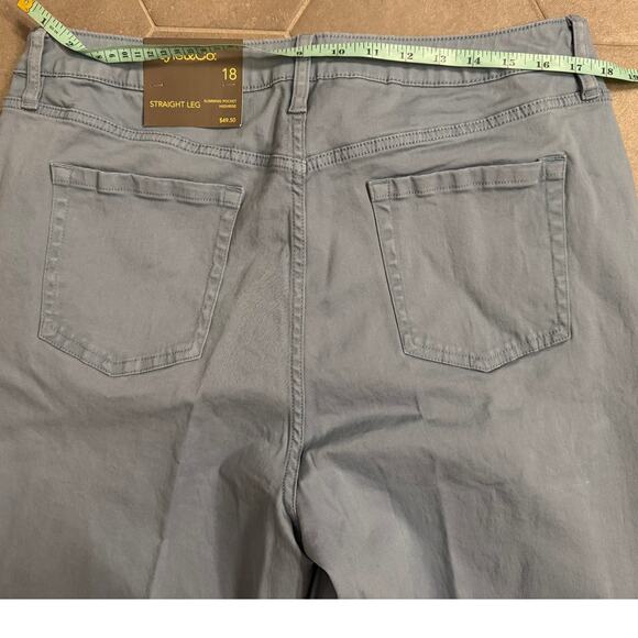 Style & Co Straight Leg Pants Women’s Size 18 Light Blue NWT 29” Inseam - Picture 6 of 6
